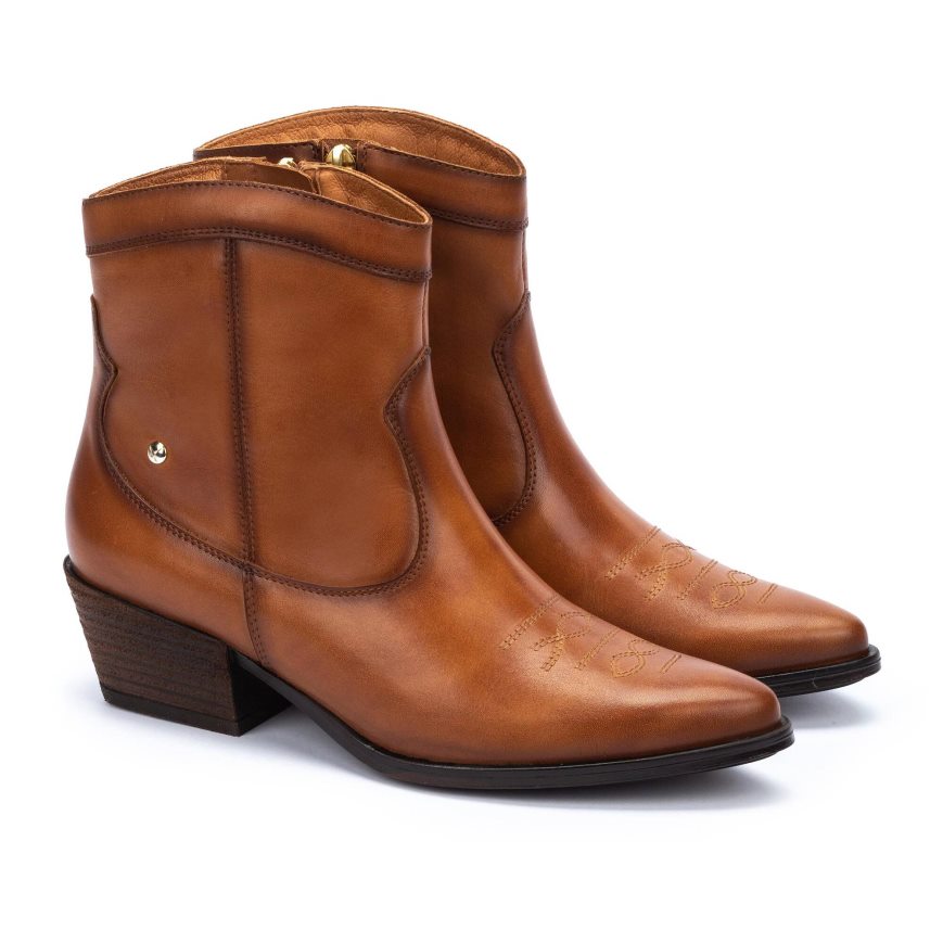 Women's Pikolinos VERGEL Ankle Boots Brown | NZ ZQ20957